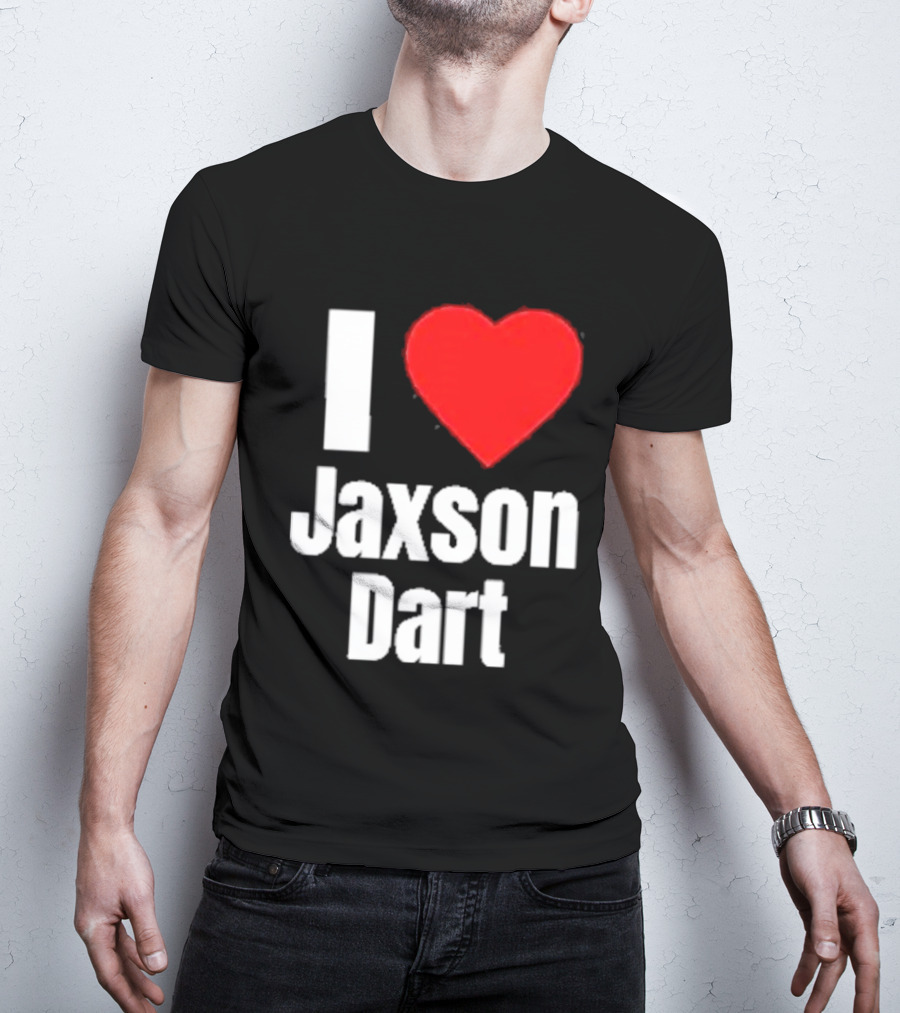 I Heart Jaxson Dart Fan Support T-Shirt