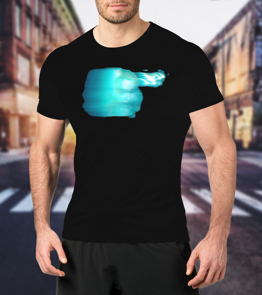 Phoebe Bridgers The Lost Tour 2026 Cyan Electric Aura T-Shirt