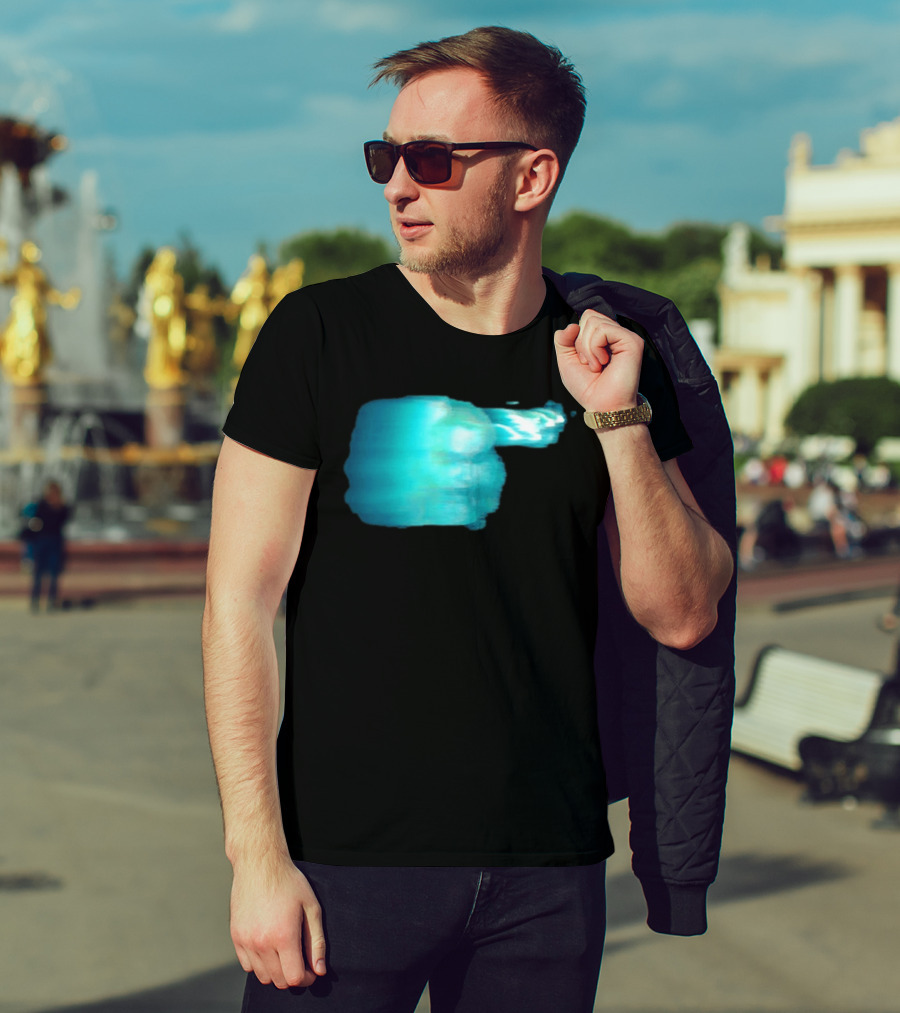 Phoebe Bridgers The Lost Tour 2026 Cyan Electric Aura T-Shirt