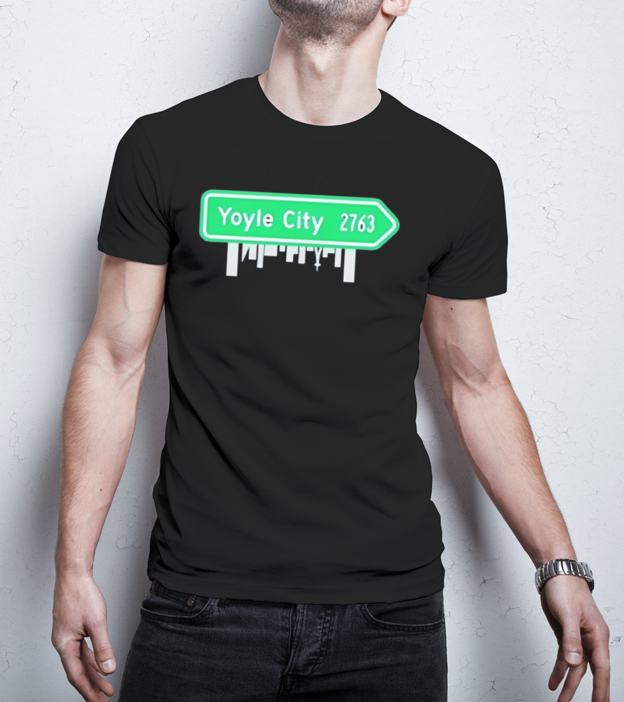 Yoyle City 2763 Road Sign Battle For Dream Island Series T-Shirt