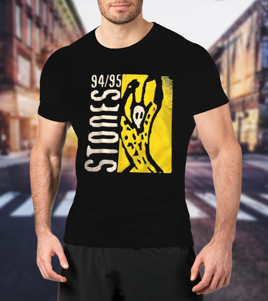 Stones 94 95 Yellow Voodoo Creature Sketch T-Shirt