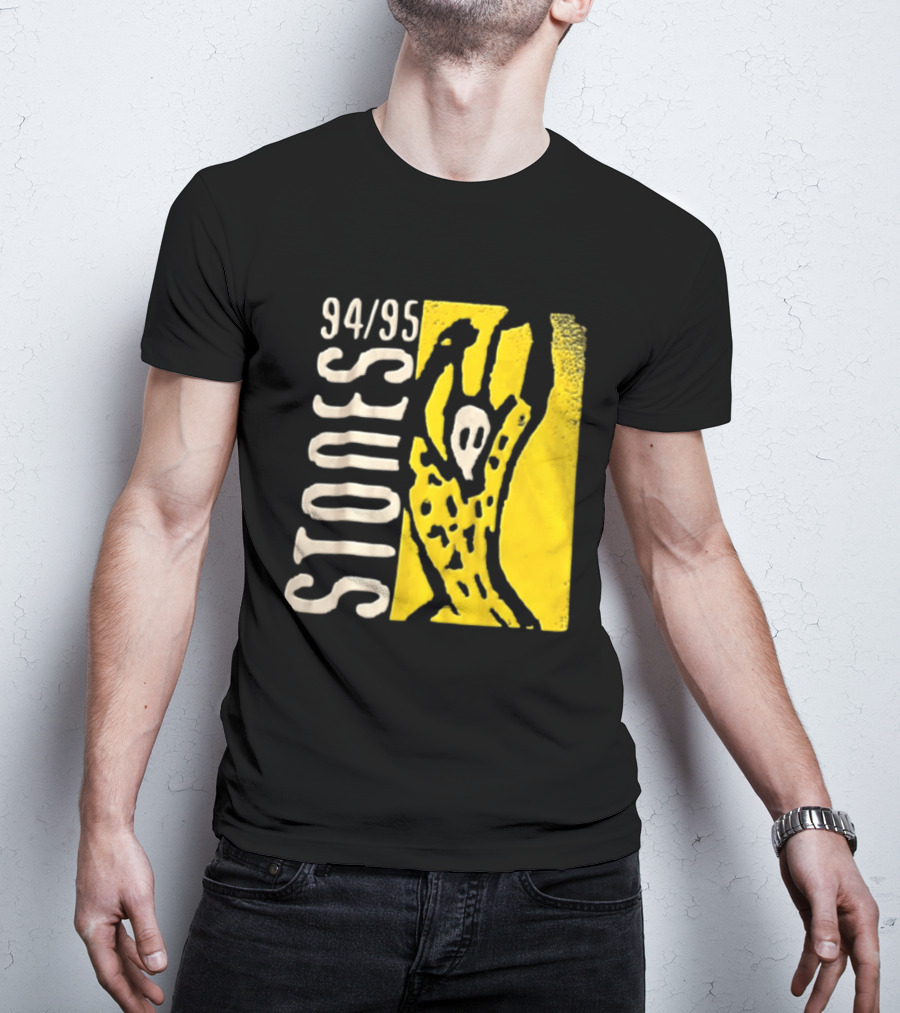 Stones 94 95 Yellow Voodoo Creature Sketch T-Shirt
