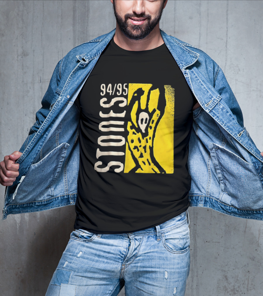 Stones 94 95 Yellow Voodoo Creature Sketch T-Shirt