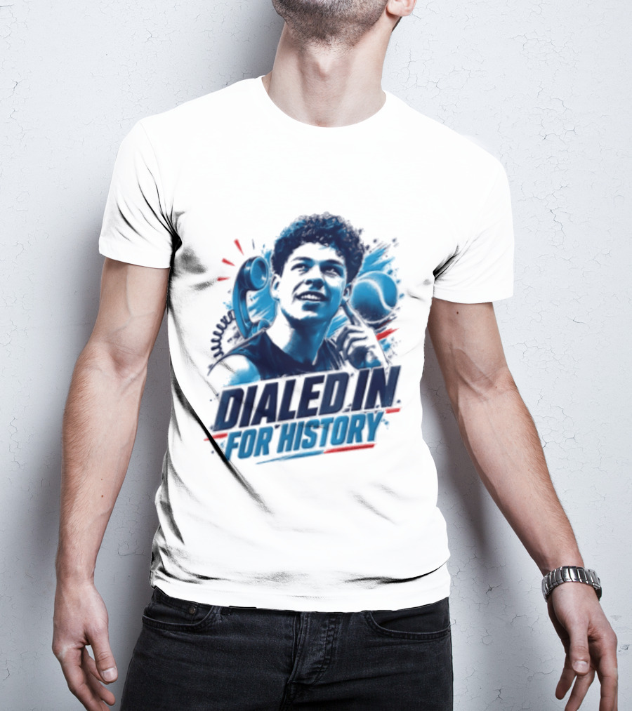 Ben Shelton Dialed In For History Tennis US Open T-Shirt