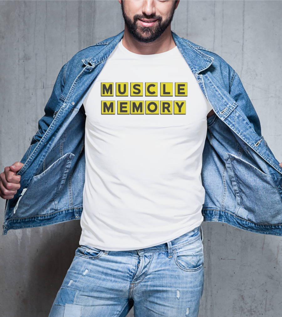 Muscle Memory Fitness Gym Workout Bodybuilding Motivation T-Shirt