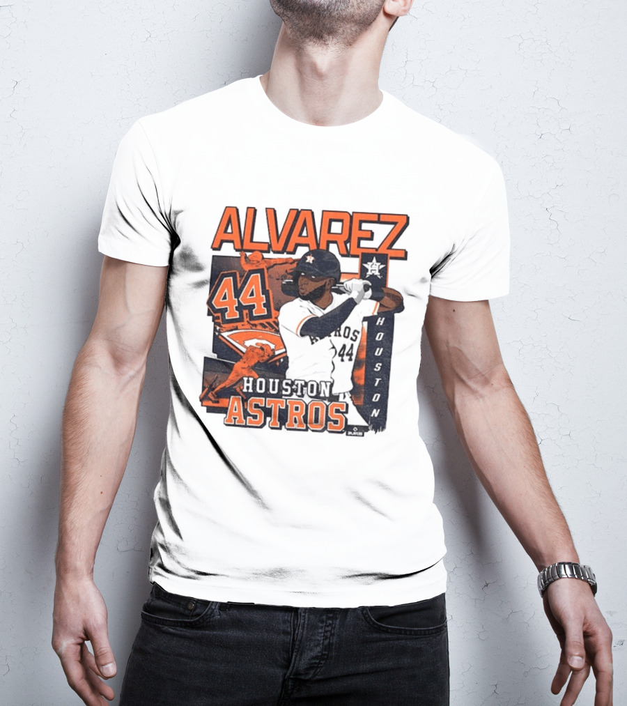 Yordan Alvarez 44 Houston Astros Player Edition MLB T-Shirt