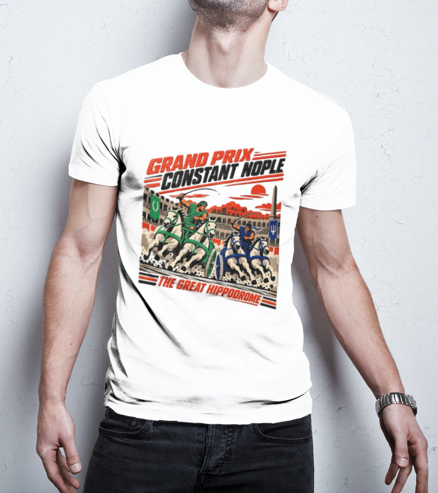 Grand Prix Constantinople Chariot Racers The Great Hippodrome T-Shirt