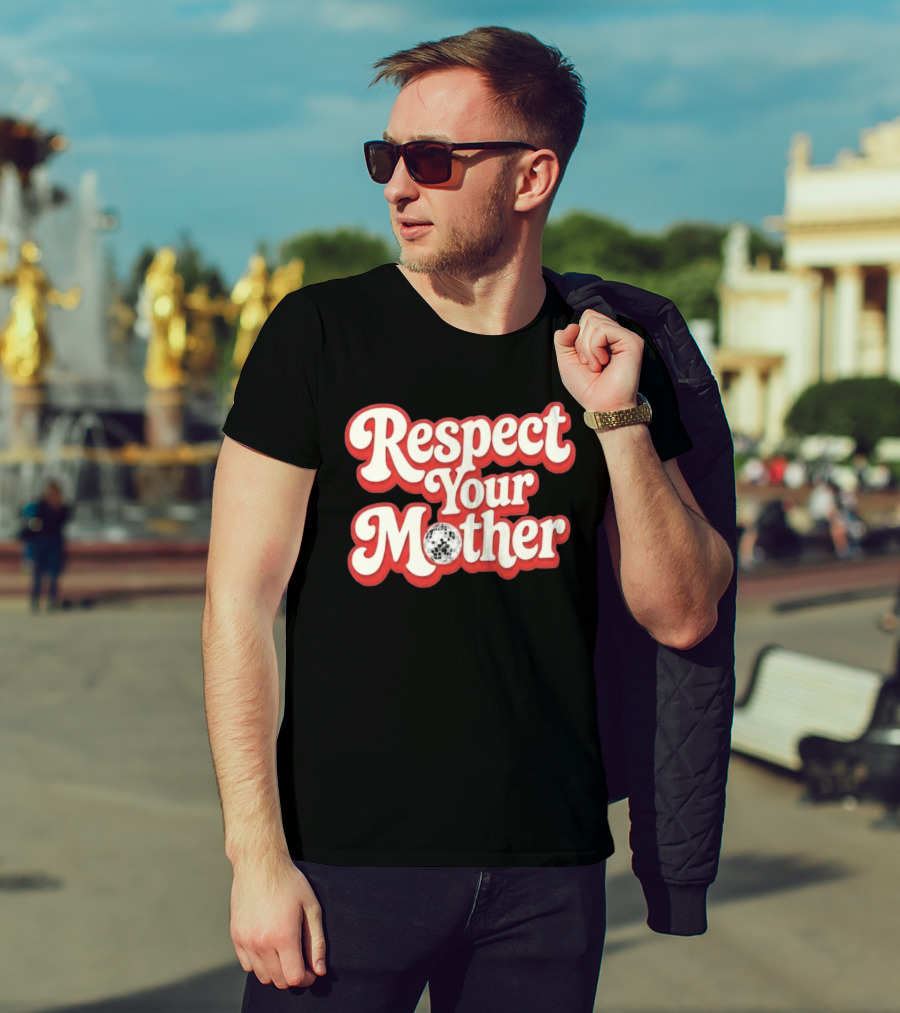 Respect Your Mother Soccer Ball 2026 T-Shirt