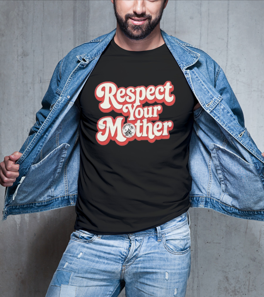 Respect Your Mother Soccer Ball 2026 T-Shirt