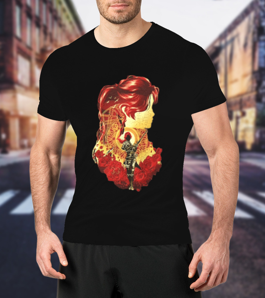 Rose Of Versailles Oscar Francois De Jarjayes Anime Manga Roses T-Shirt