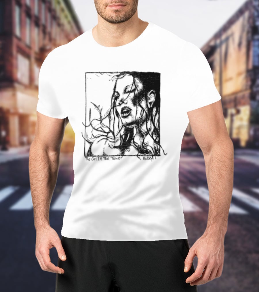 Halsey The Girl In The Tower Enchanted Forest Shadows T-Shirt