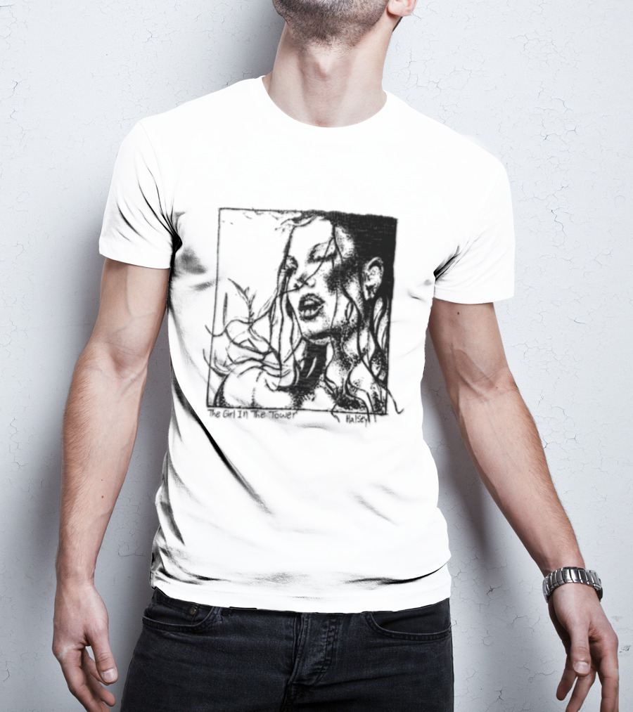 Halsey The Girl In The Tower Enchanted Forest Shadows T-Shirt