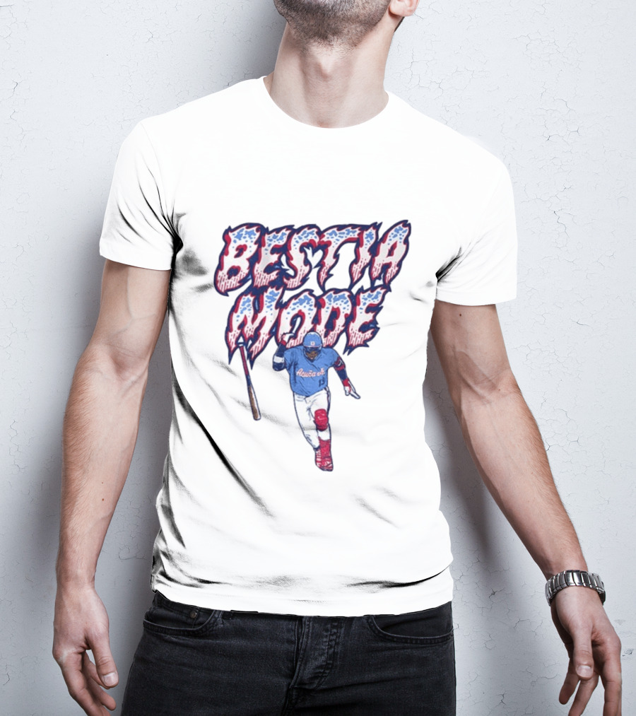 Ronald Acuña Jr Bestia Mode Baseball Atlanta Braves T-Shirt