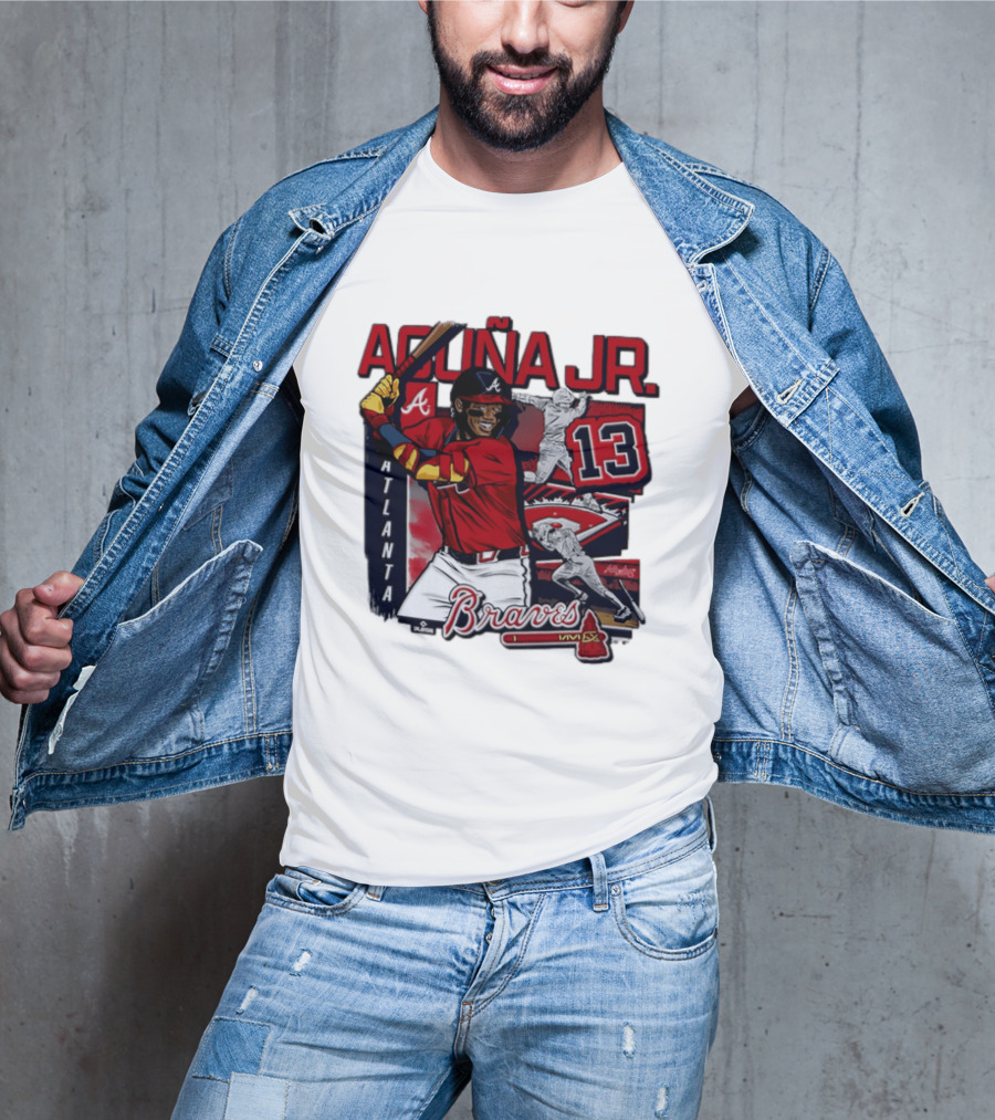 Ronald Acuna Jr. 13 Atlanta Braves 2026 Baseball MLB T-Shirt