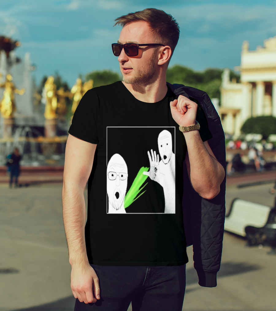 Soyjak Pointing Meme Wholesome Internet Reaction T-Shirt