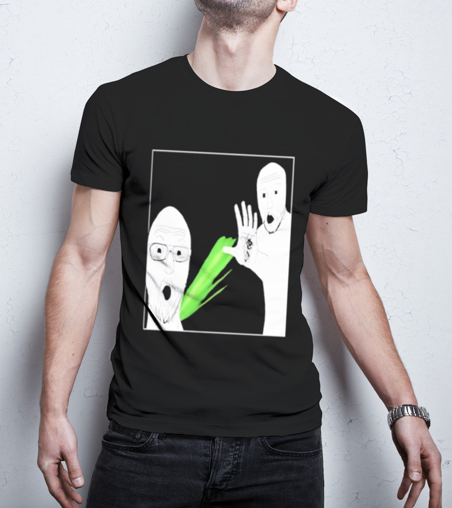 Soyjak Pointing Meme Wholesome Internet Reaction T-Shirt