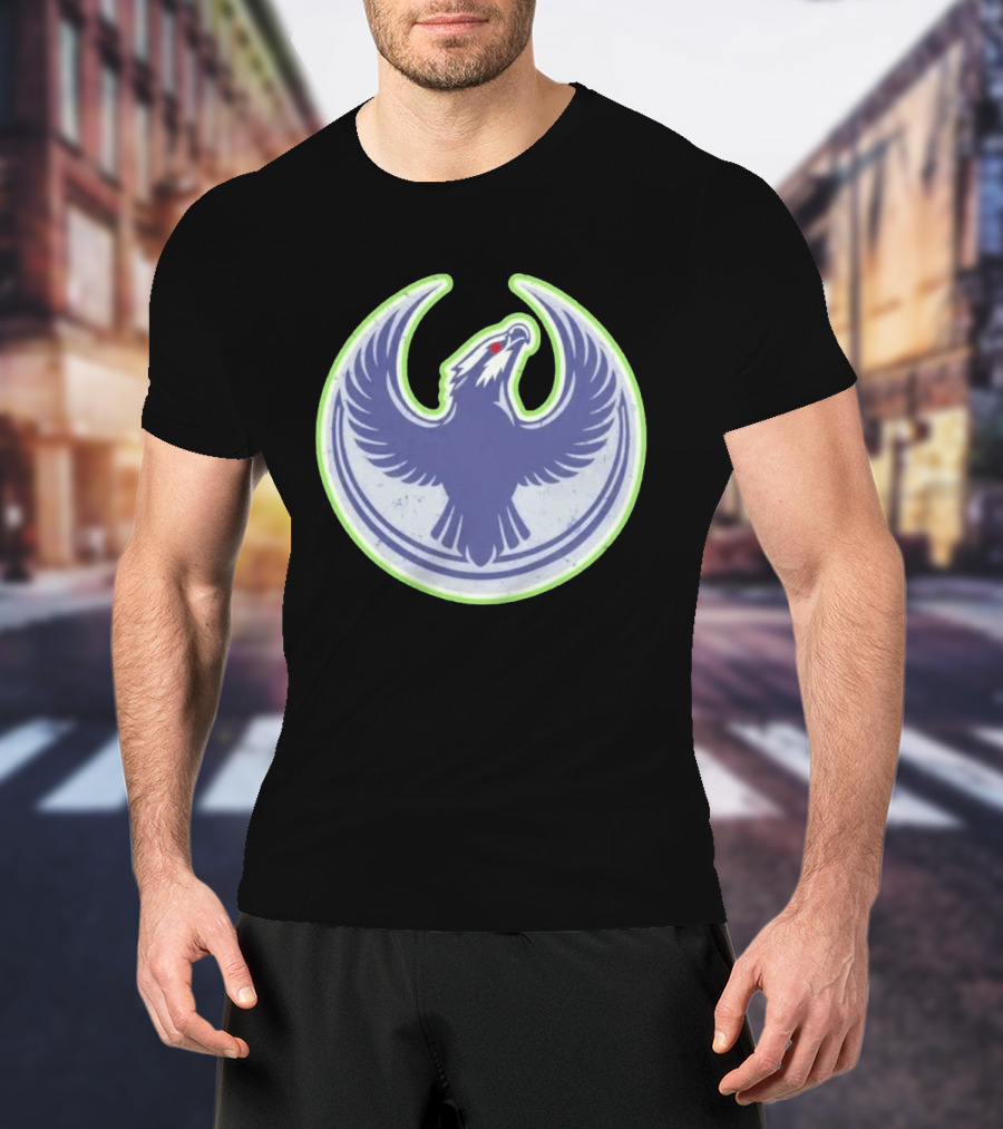 Seattle Rebel Alliance Distressed Eagle T-Shirt