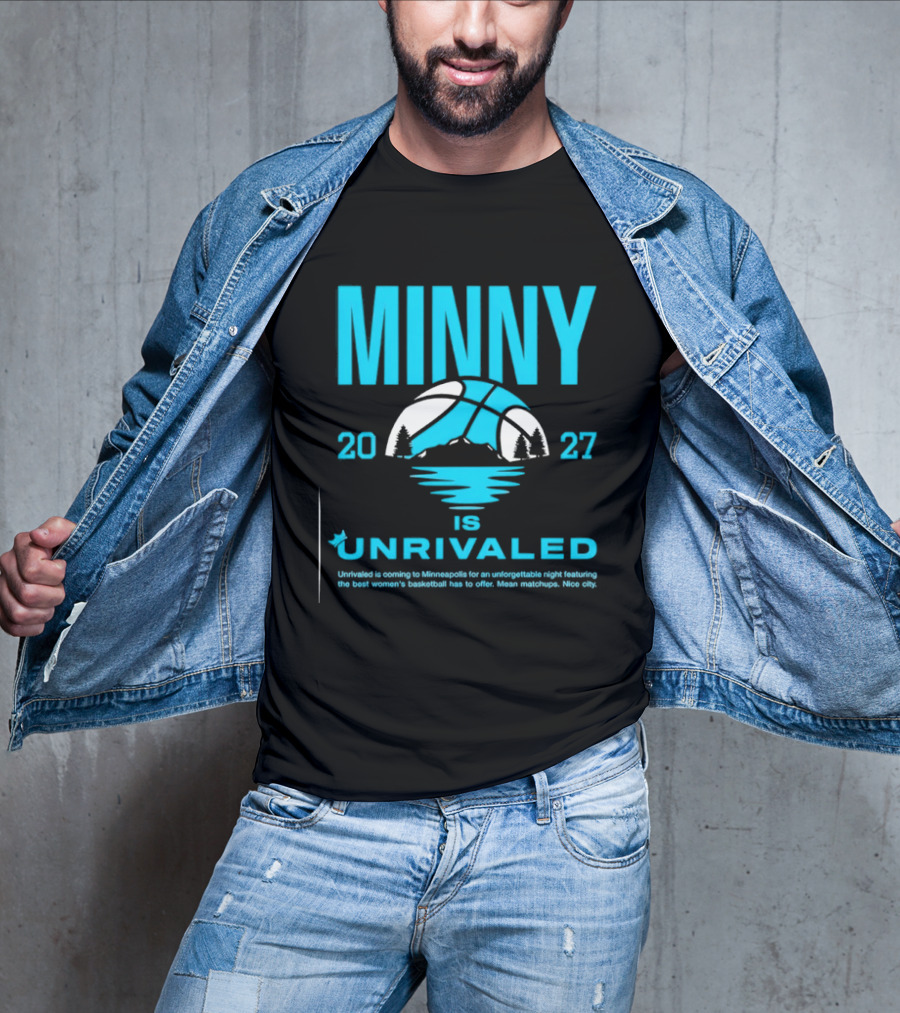 Minny 2027 Unrivaled Basketball Season 3 Bus Tour Event T-Shirt