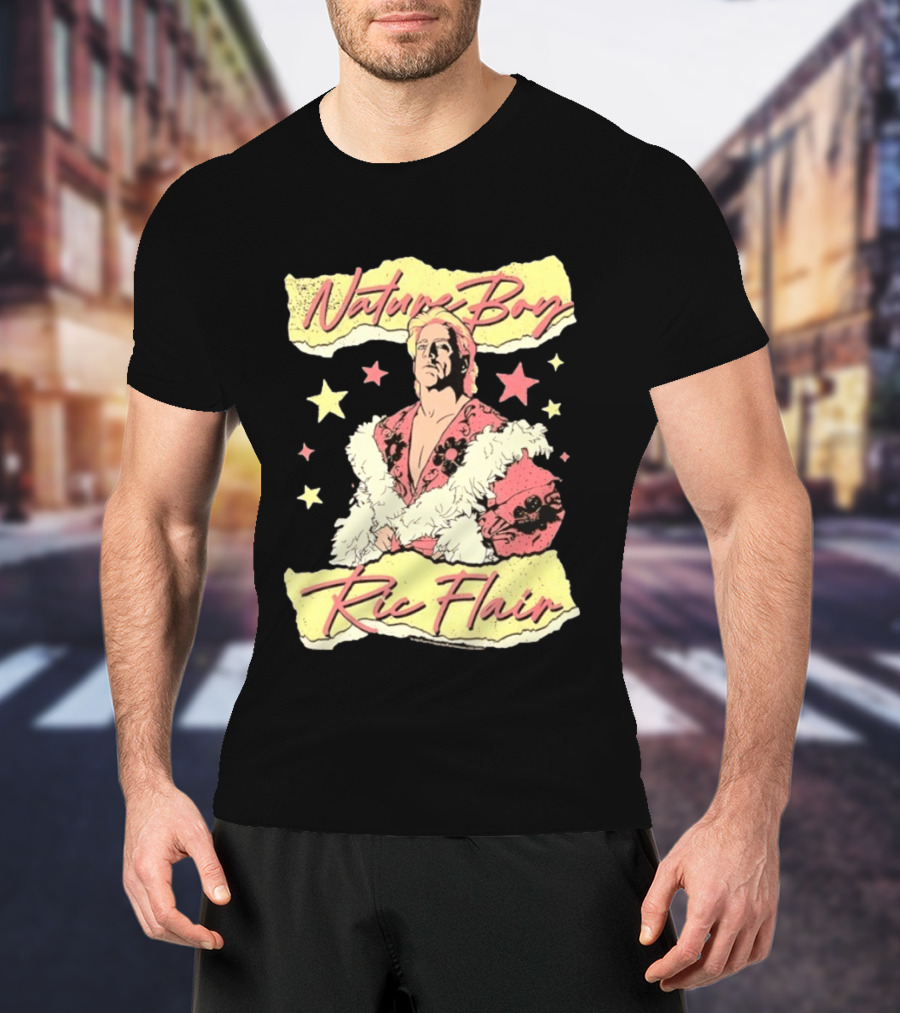 Nature Boy Ric Flair Distressed Vintage Wrestling T-Shirt