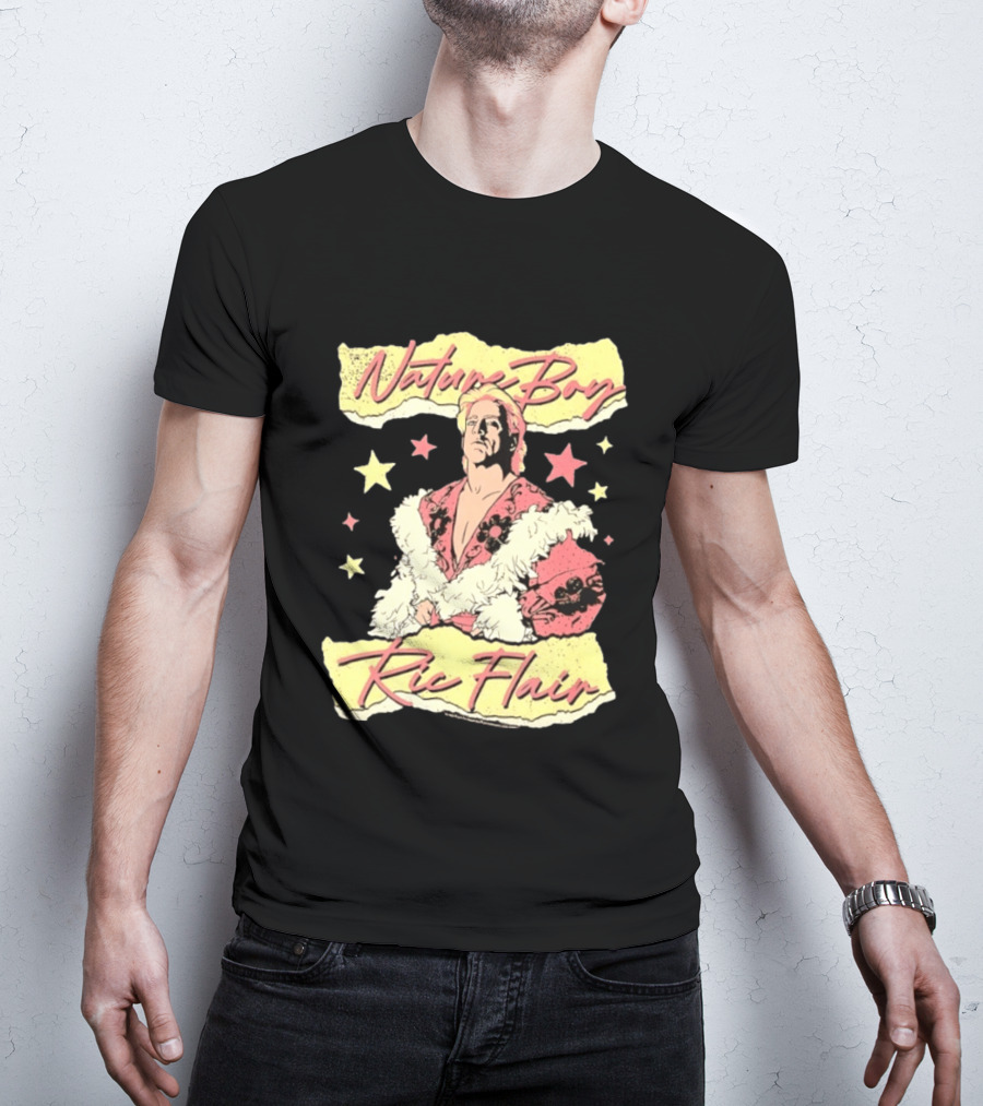 Nature Boy Ric Flair Distressed Vintage Wrestling T-Shirt