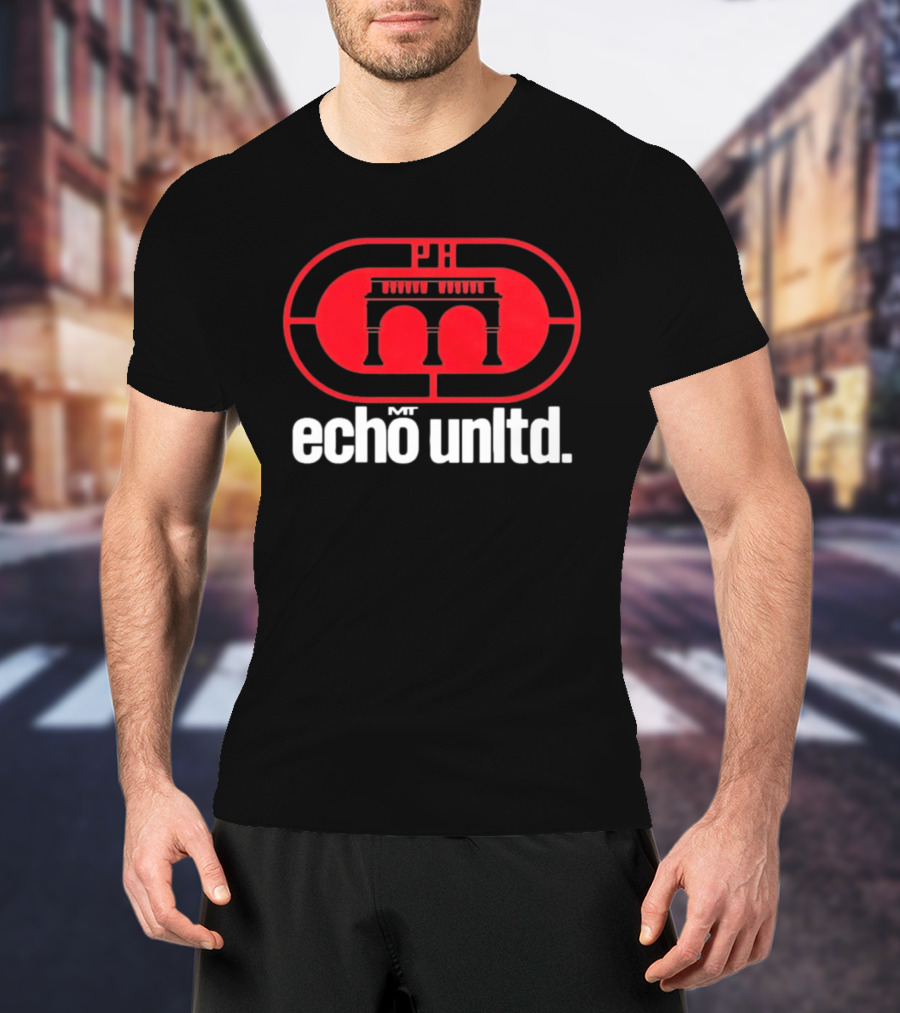 Echo Unltd Red Archway Icon Urban Fashion T-Shirt
