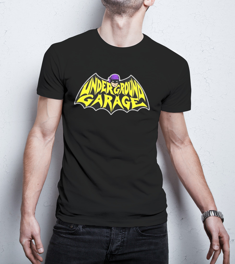 Underground Garage Superhero Bat Comic Masked Hero T-Shirt