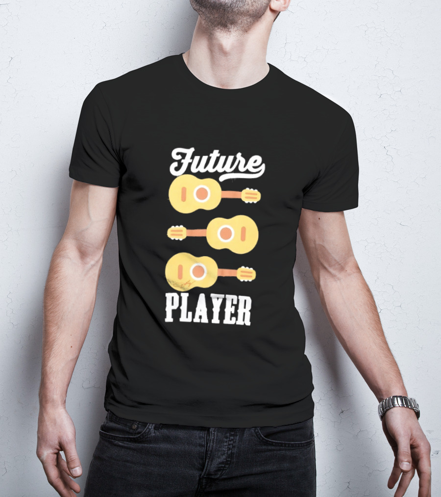 Future Dolly Guitar Music Player T-Shirt
