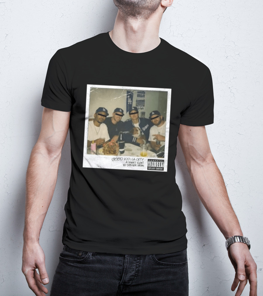 Good Kid La City A Short Film By Dodger Nation La Dodgers Baseball Team T-Shirt