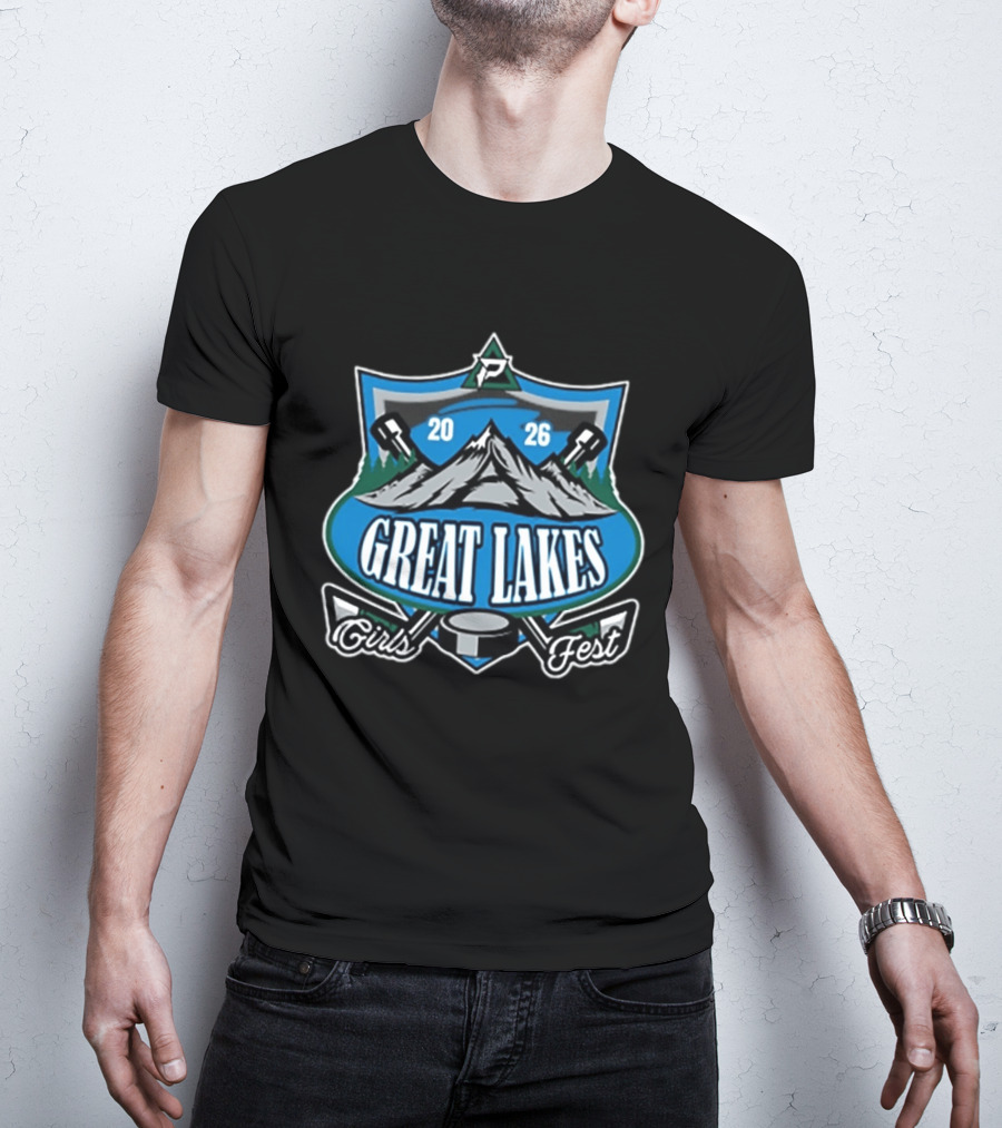 PIP Great Lakes Girls Fest 2026 Hockey Tournament Series T-Shirt