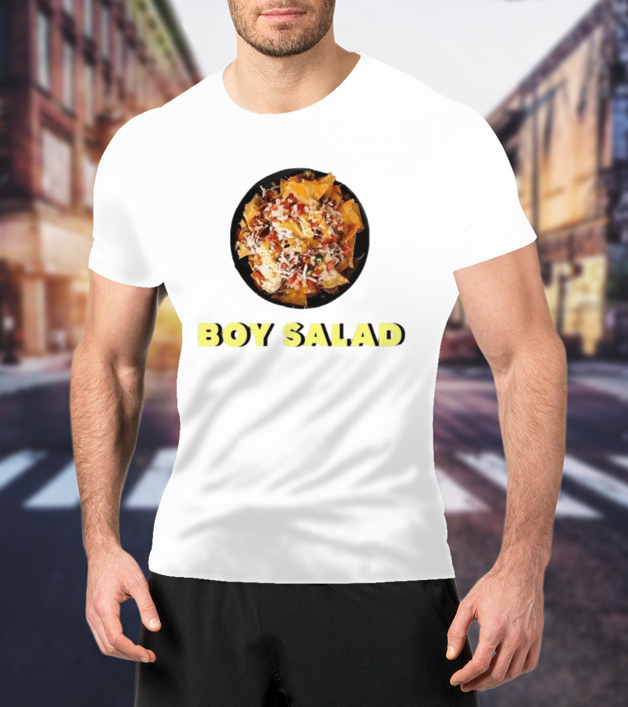 Boy Salad Nachos Snack Meme Food T-Shirt