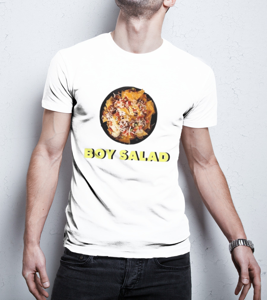 Boy Salad Nachos Snack Meme Food T-Shirt