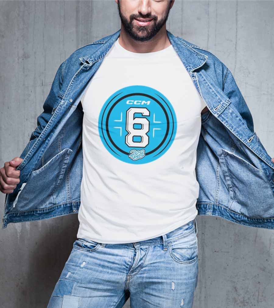 CCM 68 200×85 Tournament Series 2026 Iconic Blue Circle T-Shirt