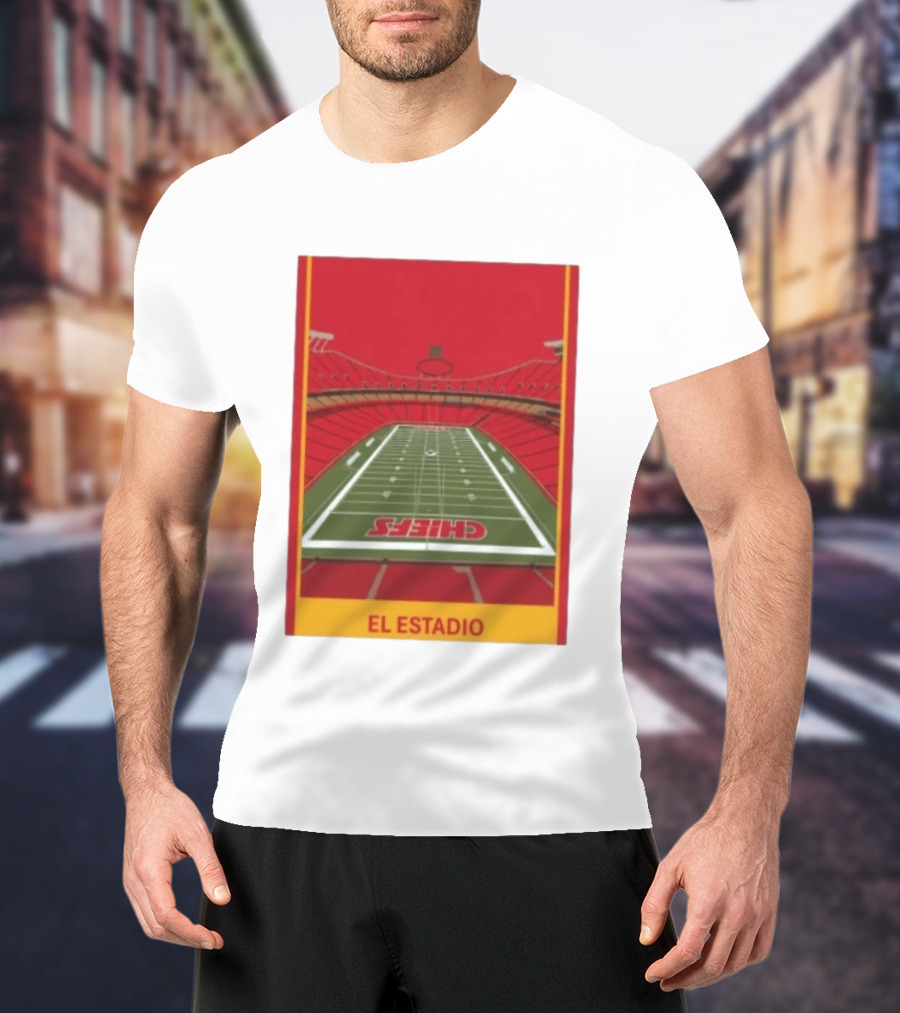 Kansas City Chiefs El Estadio Stadium Chiefs Field T-Shirt