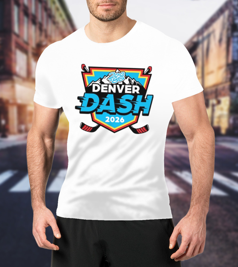 Denver Dash 2026 200×85 Tournament Series Hockey Event T-Shirt
