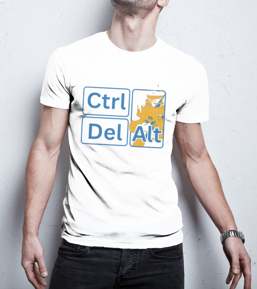 Los Angeles Football Ctrl Del Alt Gaming Keyboard Sports T-Shirt