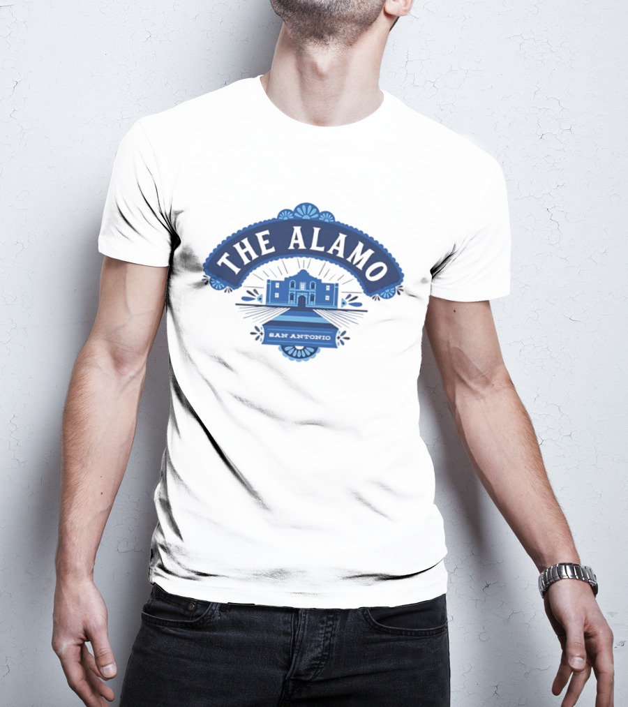 The Alamo San Antonio Texas Landmark Souvenir Historic Site T-Shirt