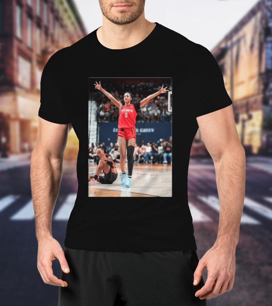 Angel Reese Celebrates 30th Double Double With 30 Points For Atlanta In Iconic Moment T-Shirt