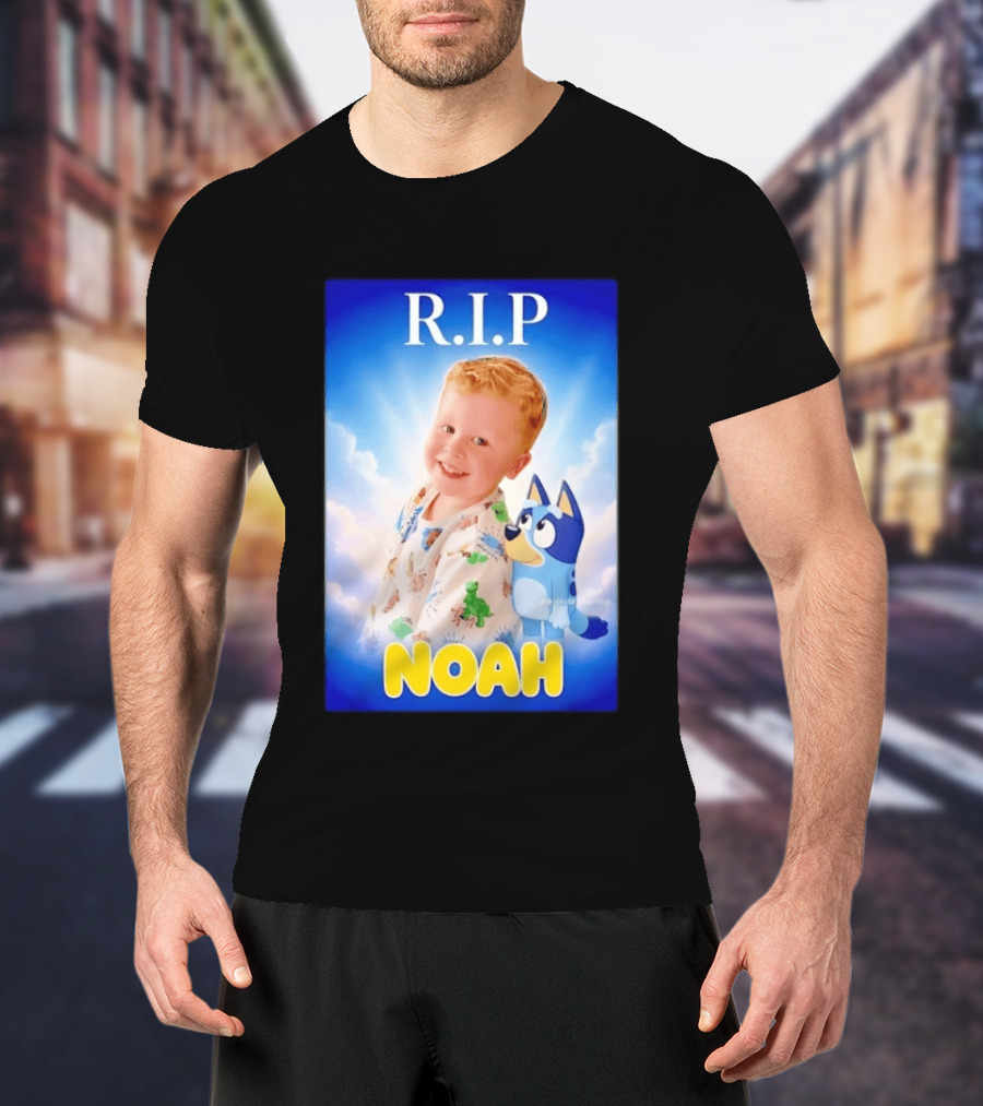 RIP Noah In Loving Memory Bluey T-Shirt