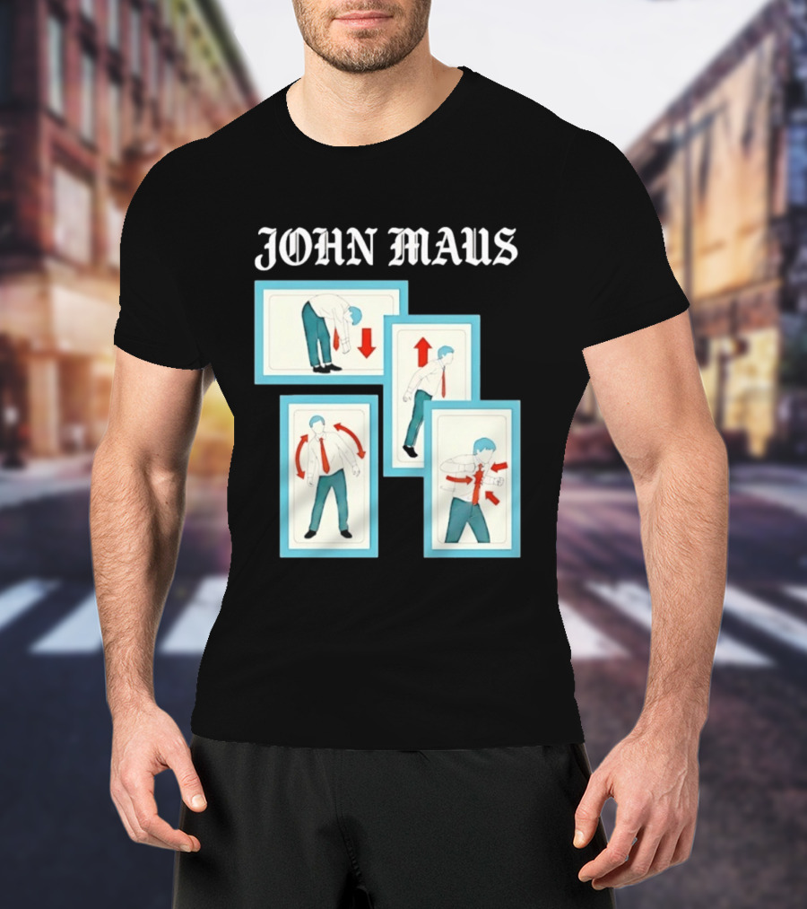John Maus Synth Pop Indie Music Performance Illustrations T-Shirt