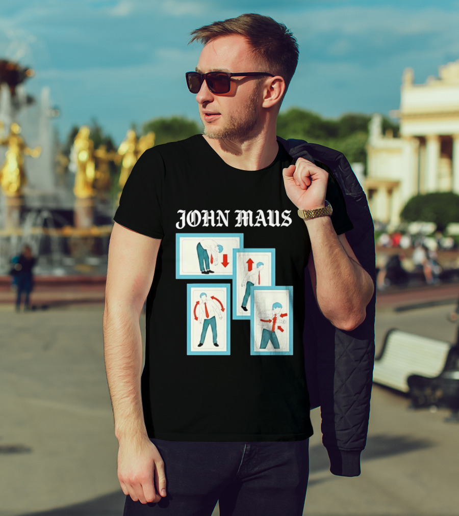 John Maus Synth Pop Indie Music Performance Illustrations T-Shirt