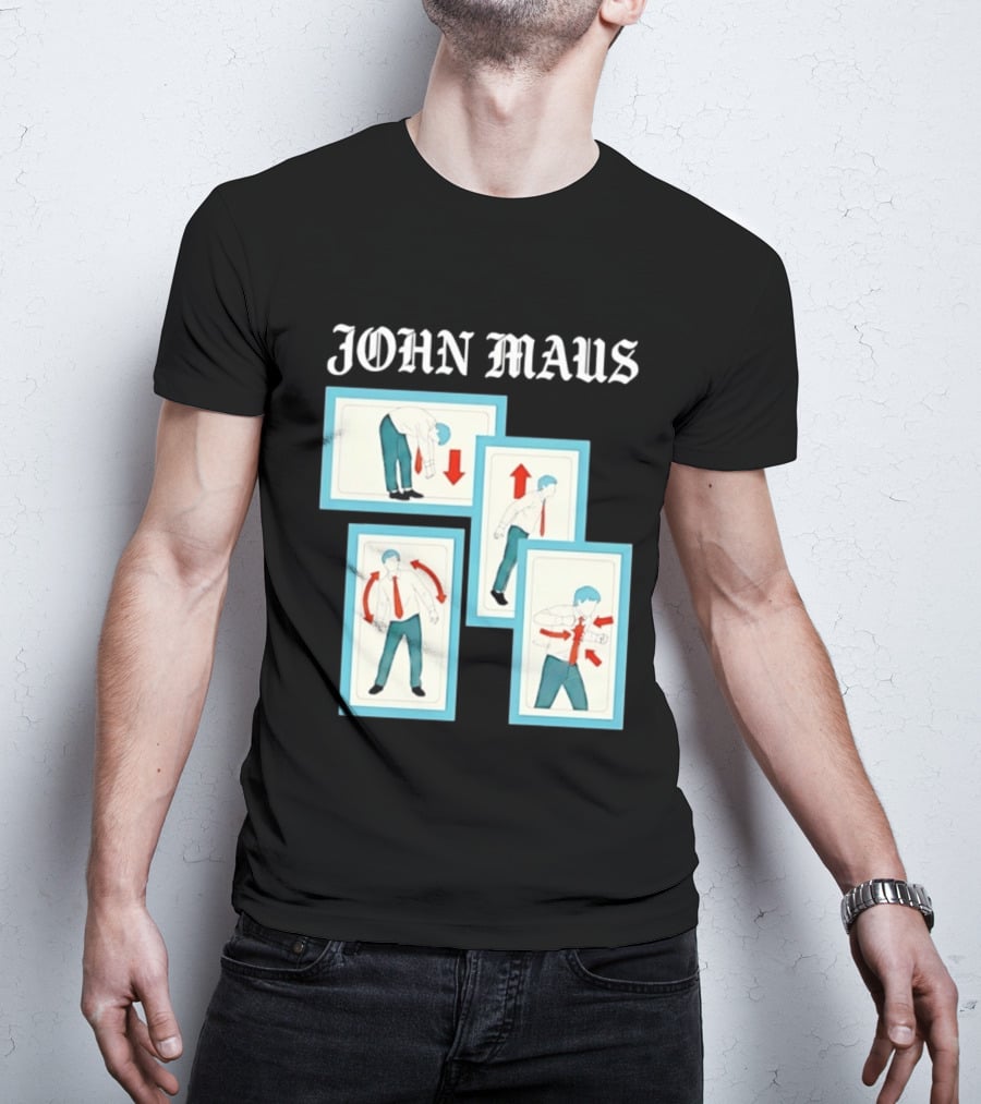 John Maus Synth Pop Indie Music Performance Illustrations T-Shirt