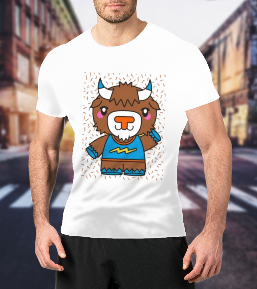 Oklahoma City Thunder Rumble The Bison Basketball T-Shirt