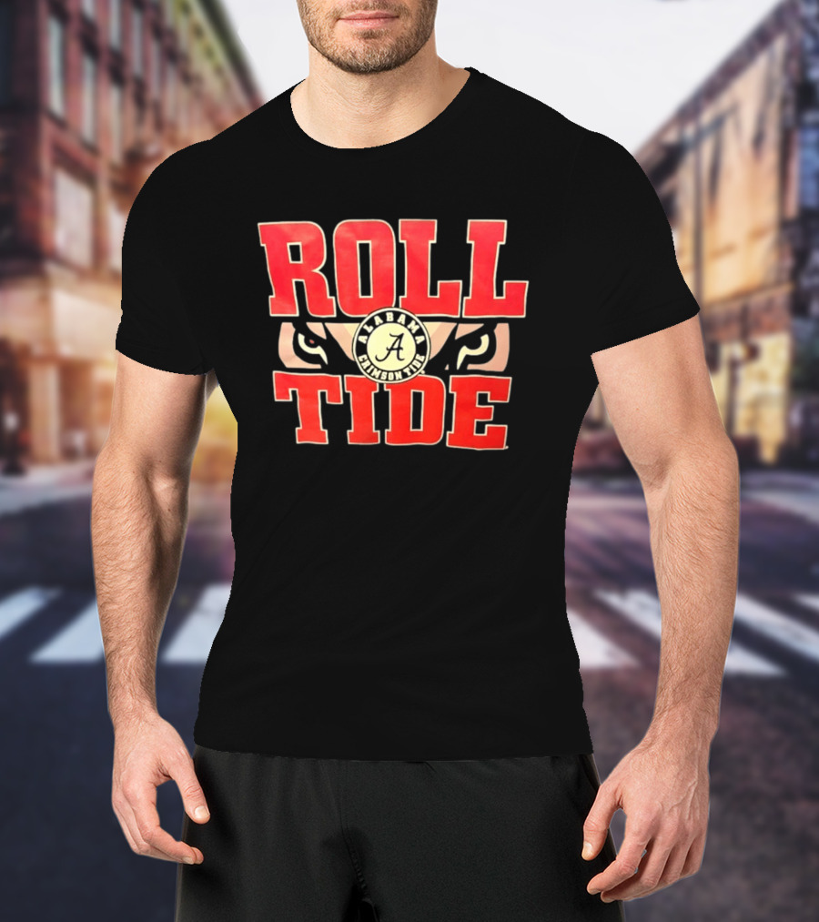 Alabama Crimson Tide Roll Tide NCAA Football Fan T-Shirt