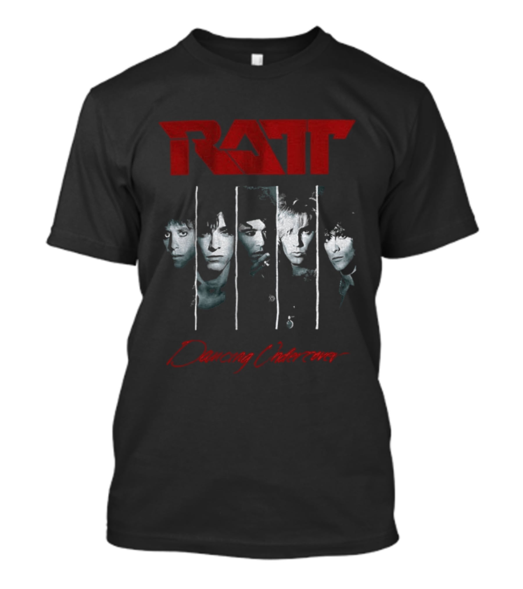 Ratt Dancing Undercover Album Cover T-Shirt