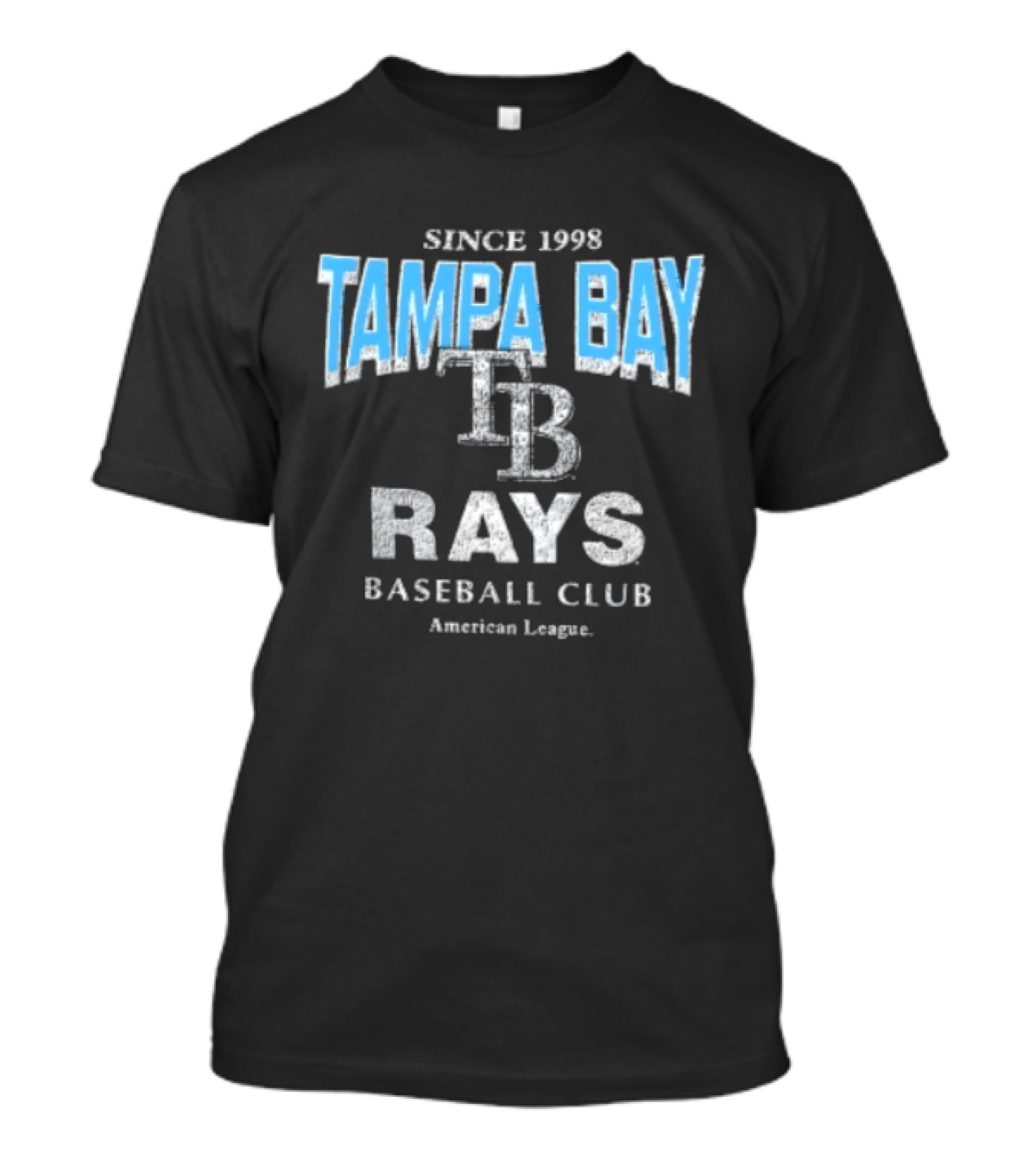 Since 1998 Tampa Bay Rays TB Baseball Club American League T-Shirt