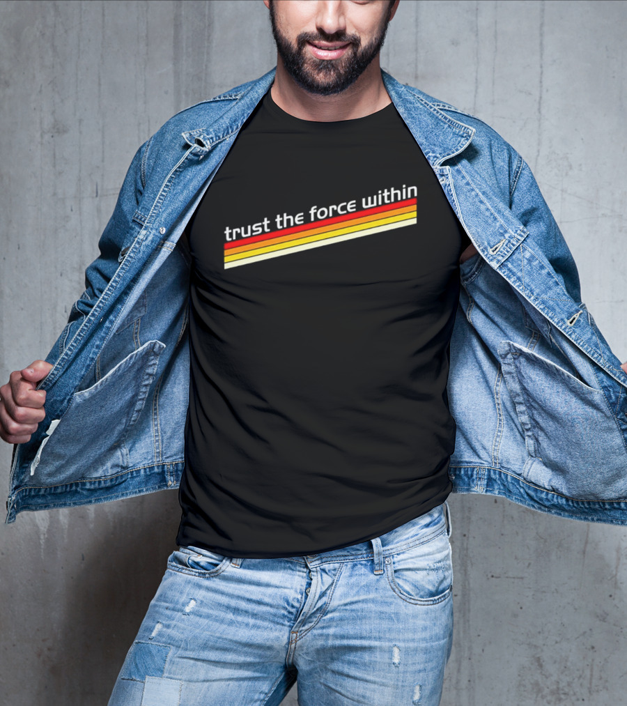 Trust The Force Within Retro Star Wars T-Shirt