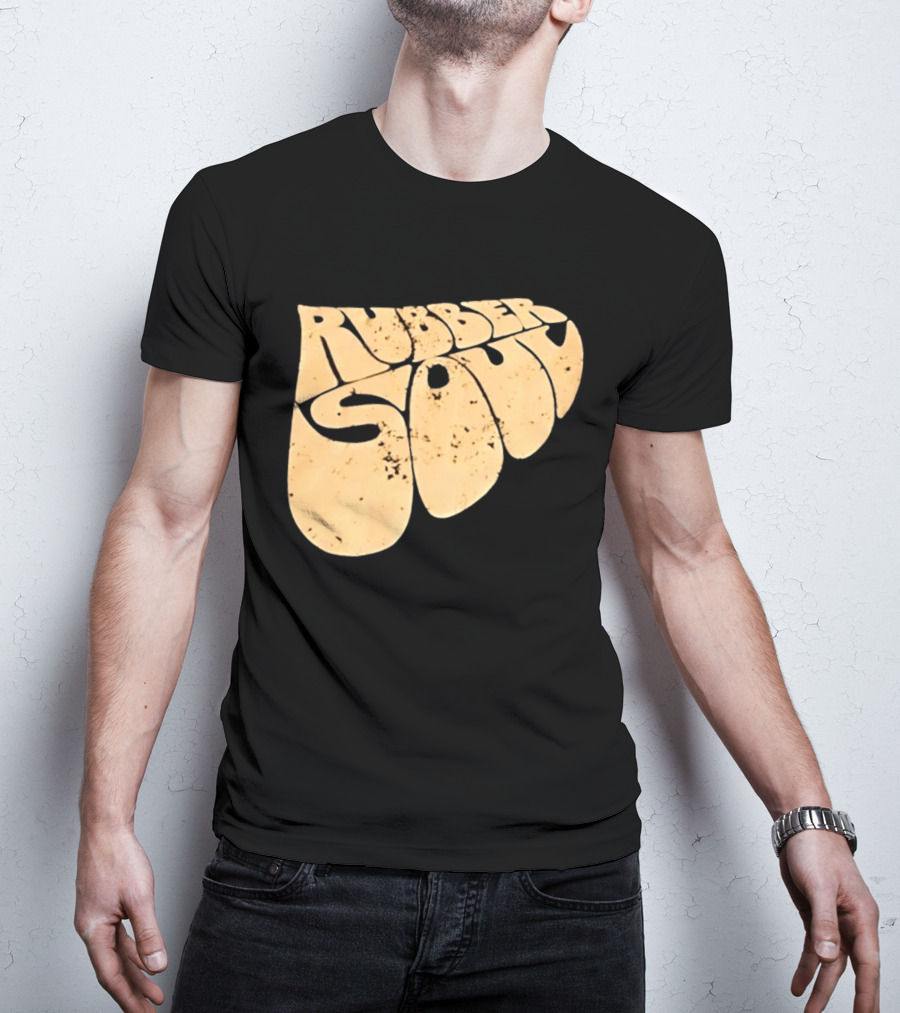 Distressed Rubber Soul Vintage Classic Rock T-Shirt