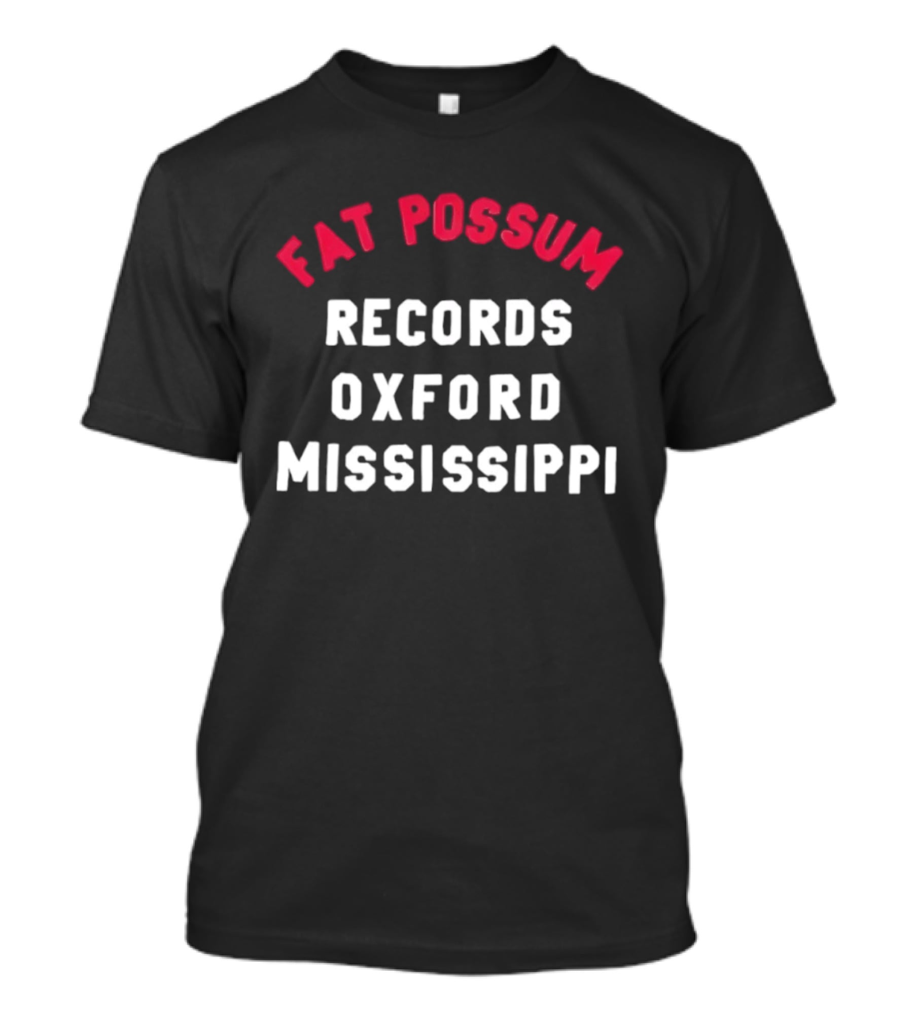 Fat Possum Records Oxford Mississippi Music Label T-Shirt