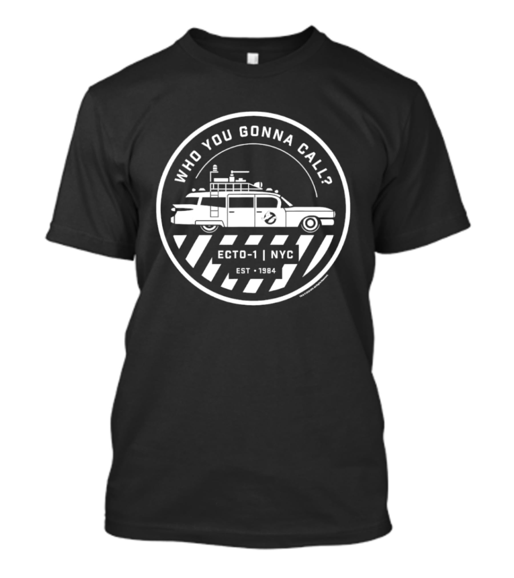 Ghostbusters Ecto 1 NYC Who You Gonna Call Est 1984 T-Shirt