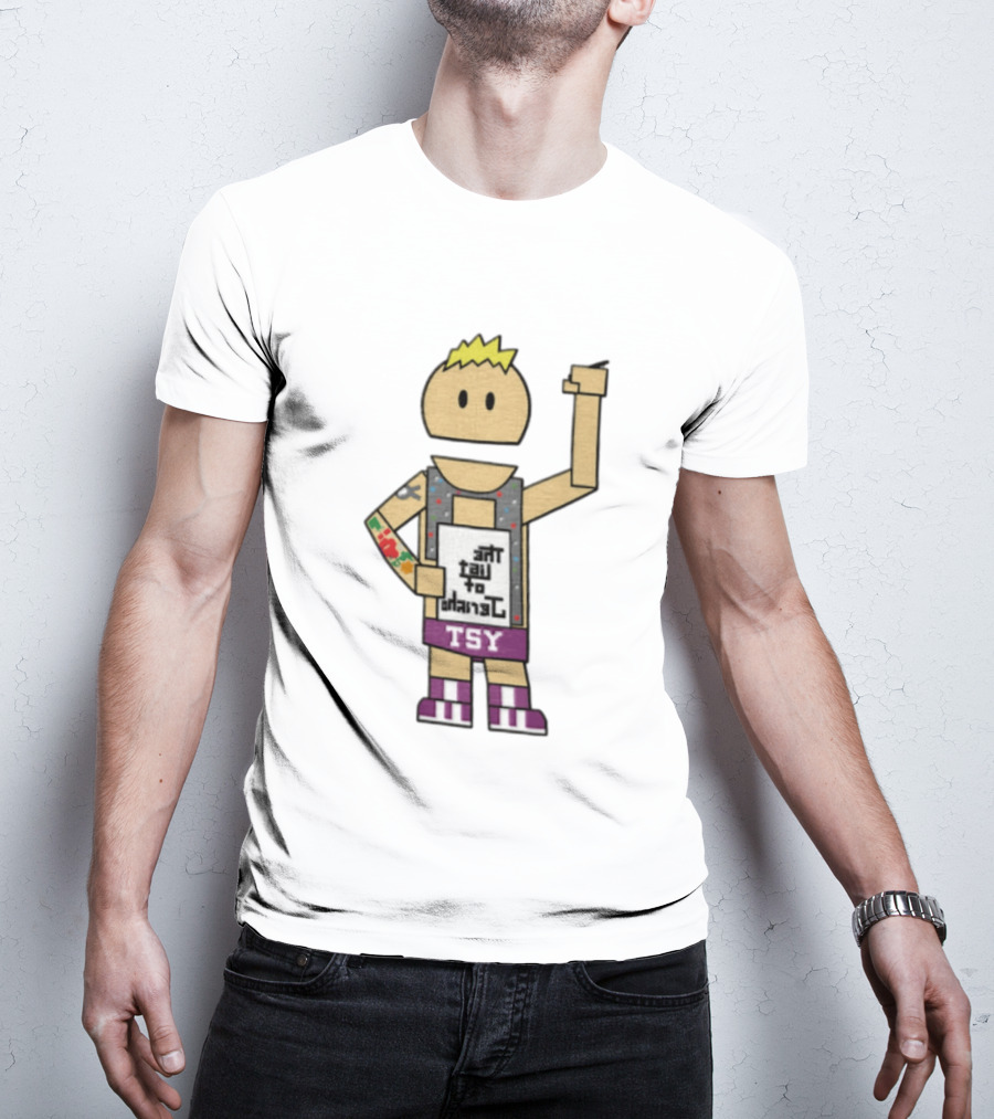 Ant Tail To Odarac Cartoon Tattooed Arm Fist TSY T-Shirt